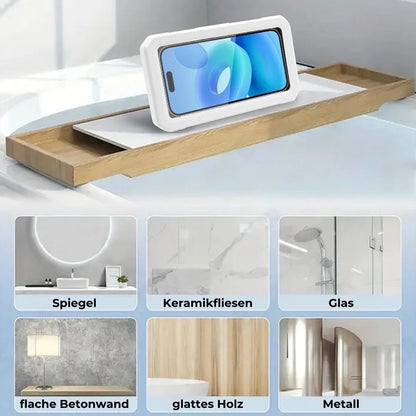 AquaGuard 360 - wasserdichte Handyhalterung für Ihre Dusche